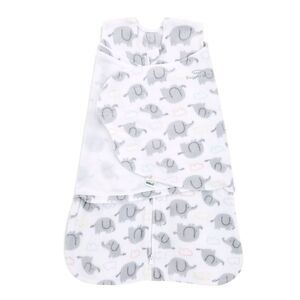 HALO Innovations -  Sleepsack Swaddle Wrap - Elephant White